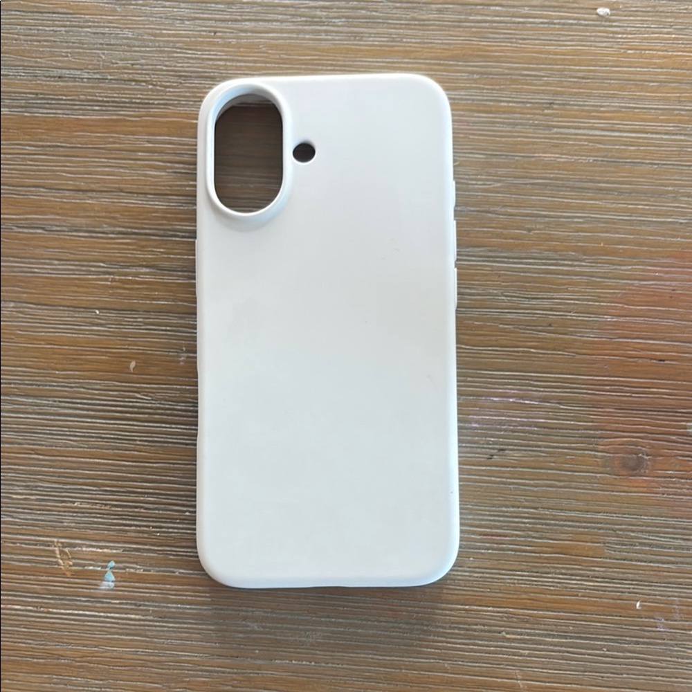 Sleek White Phone Case